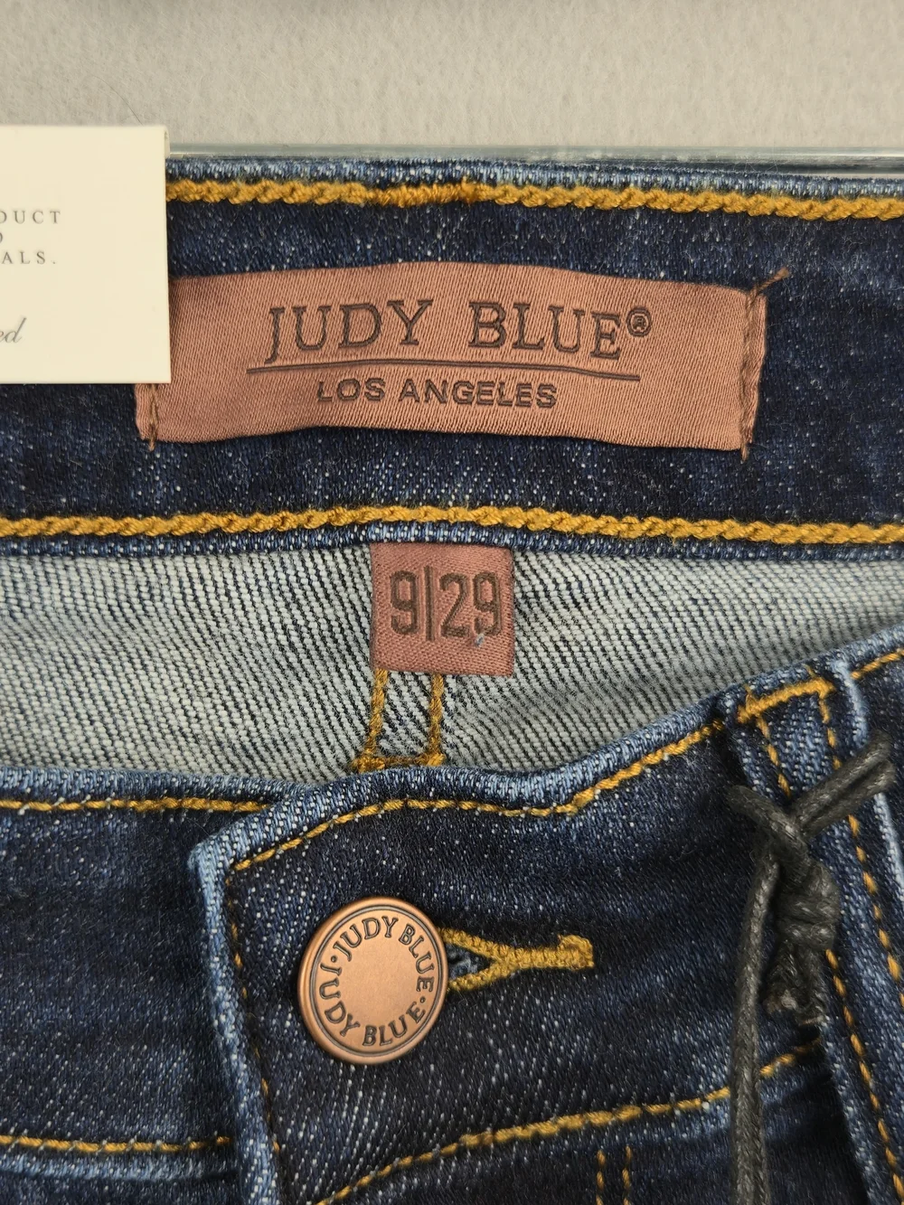 Judy Blue Mid Rise Bootcut Jeans Size 9/29 Dark Wash NWT